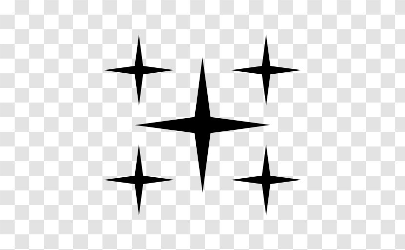 Clip Art - Symbol - Blinking Stars Transparent PNG
