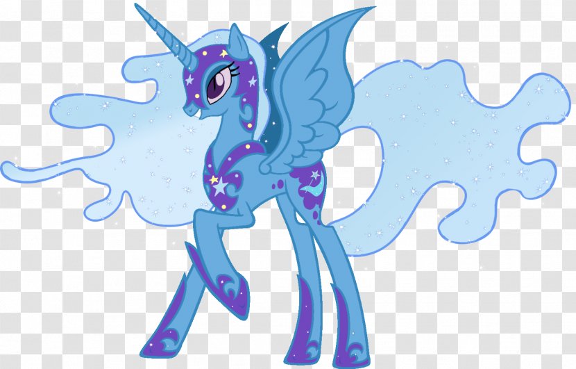 Princess Luna Pony Trixie Celestia Rarity - Nightmare - My Little Transparent PNG