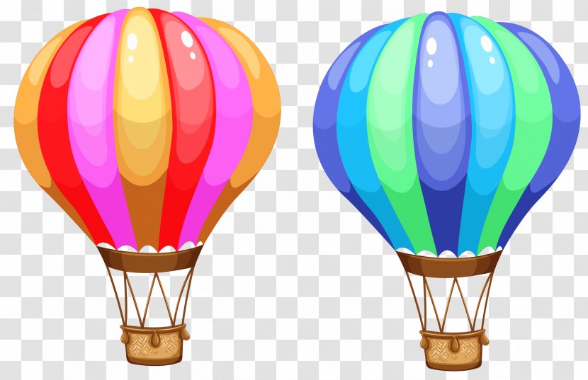 Hot Air Balloon - Aerostat - Magenta Transparent PNG