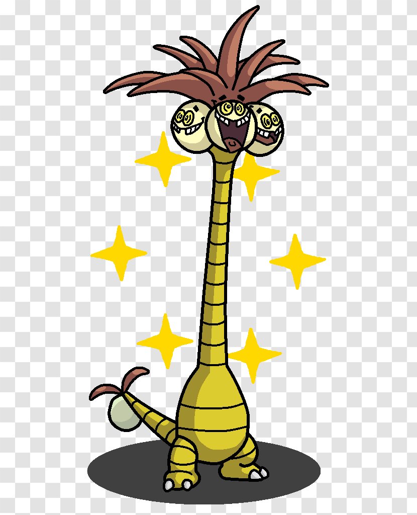 Ash Ketchum Exeggutor Pokémon Drawing - Tree - Pokemon Transparent PNG