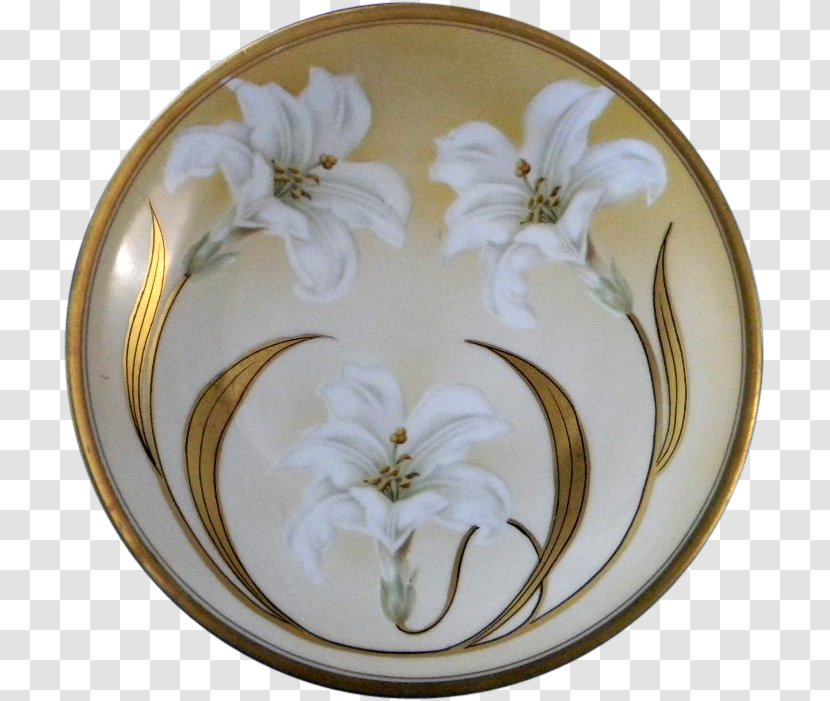 Plate Platter Porcelain Saucer Vase - Flower - Hand-painted Easter Transparent PNG