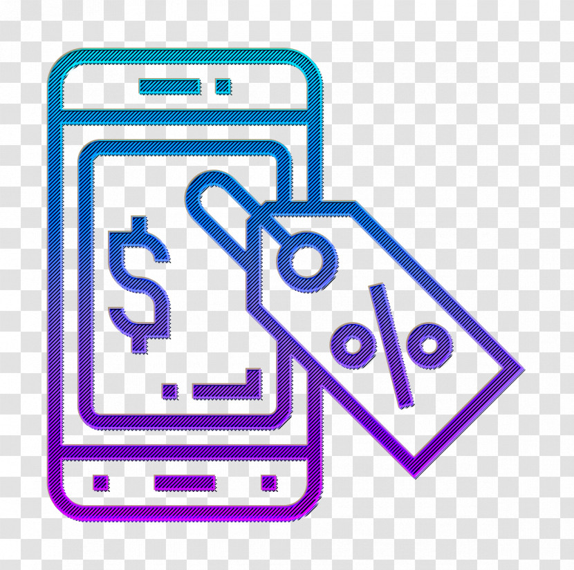 Digital Banking Icon Discount Icon Transparent PNG