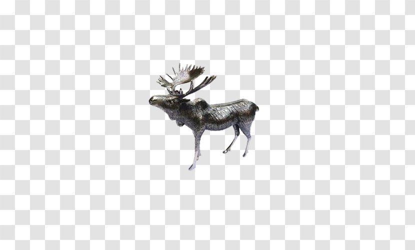 Reindeer Moose Antler - Iron Deer Ornament Transparent PNG