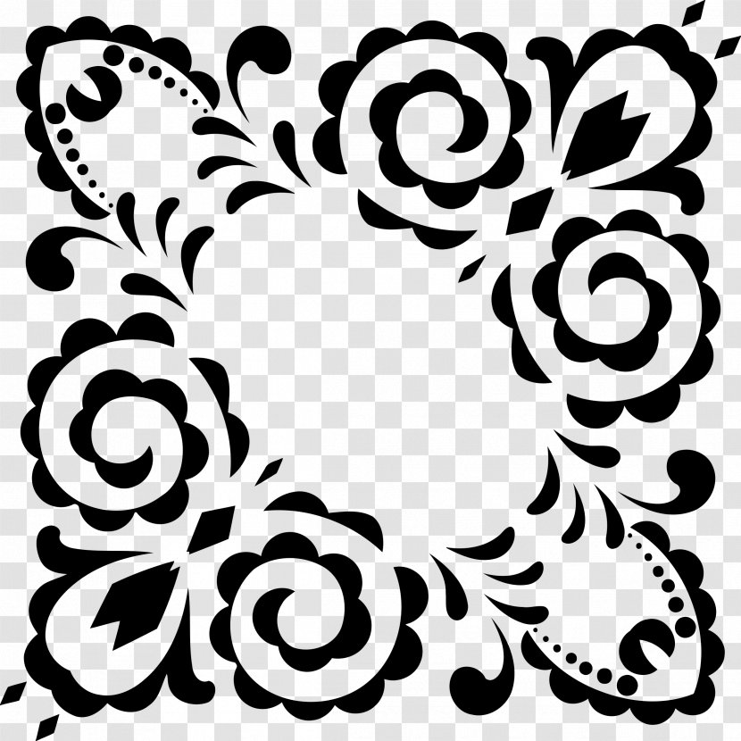 Clip Art - Monochrome Photography - Ornament Transparent PNG