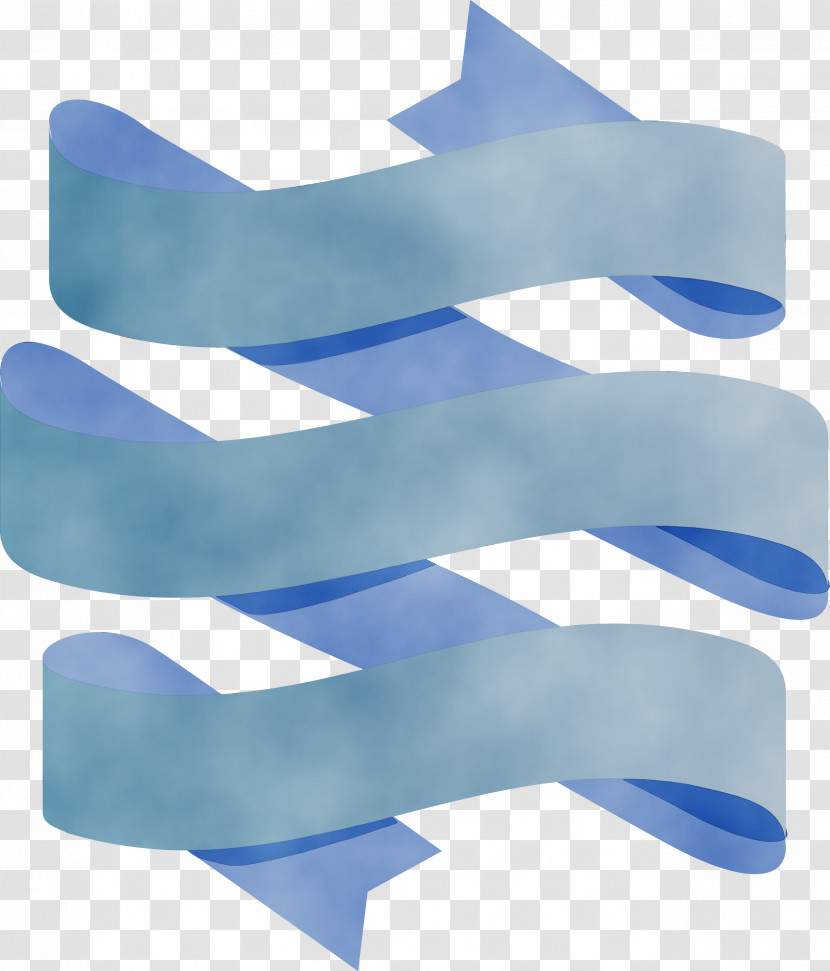 Blue Turquoise Aqua Line Material Property Transparent PNG