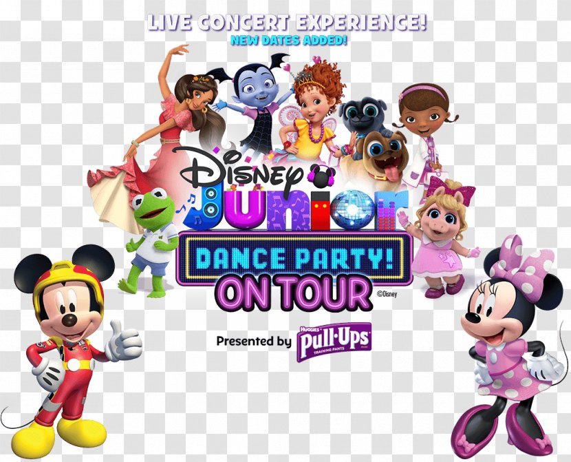 Disney Junior - Cartoon - Live On Stage! Dance Party Tour!Springfield, MO 2018Just Invitations Transparent PNG