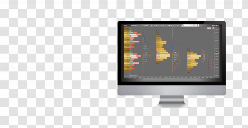 Market Profile Trader - Computer Monitor Accessory - Technical Analysis Transparent PNG