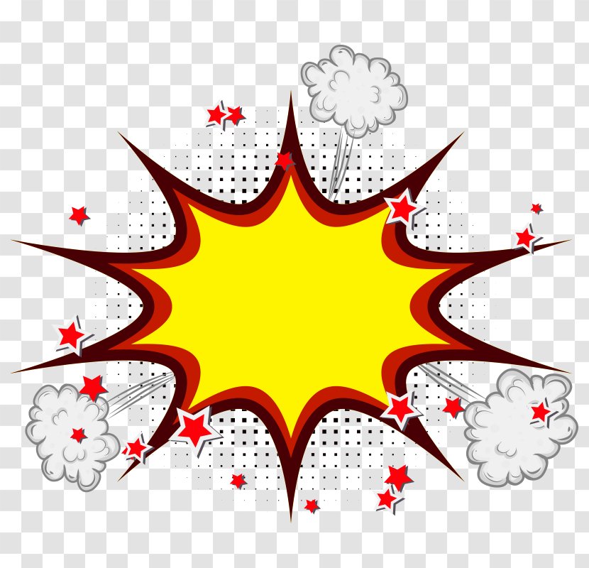 Comics Royalty-free Speech Balloon Illustration - Tree - Explosion Transparent PNG