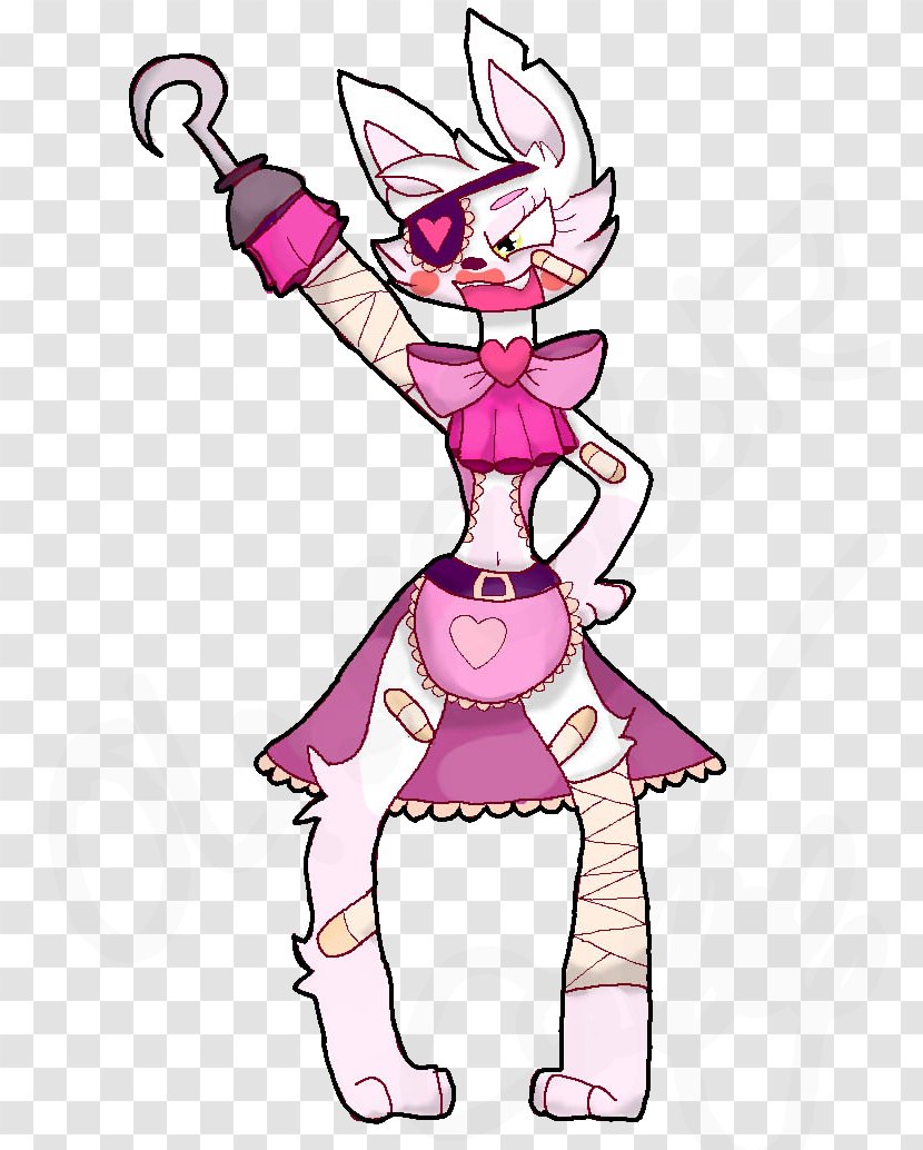 Five Nights At Freddy's 2 FNaF World Piracy Mangle Drawing - Silhouette - Bast Transparent PNG