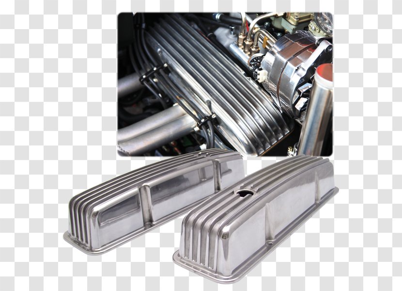 Chevrolet Rocker Cover Aluminium Vintage Parts - Hardware - Small Engines Transparent PNG