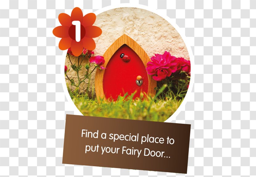 Fairy Door Christmas Ornament Flower - Deliver The Take Out Transparent PNG