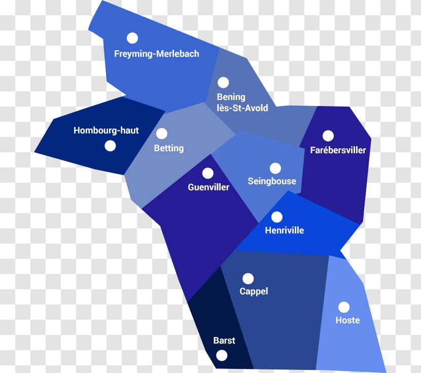 Hombourg-Haut Betting Béning-lès-Saint-Avold Merlebach Communauté De Communes - Map - Hostes Transparent PNG