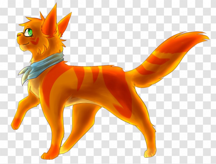 Cat Dog Canidae Snout Tail - Orange Transparent PNG