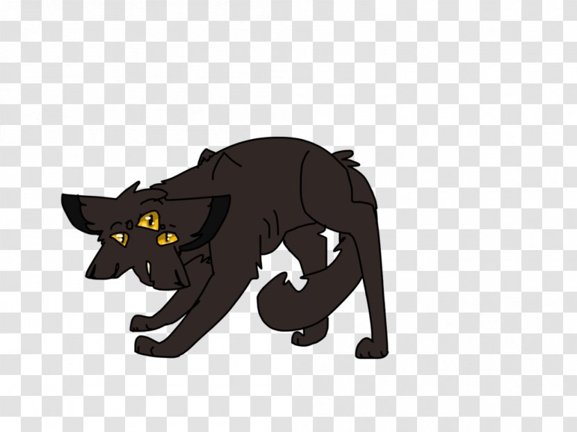 Black Cat Dog Canidae Cartoon - Fictional Character Transparent PNG