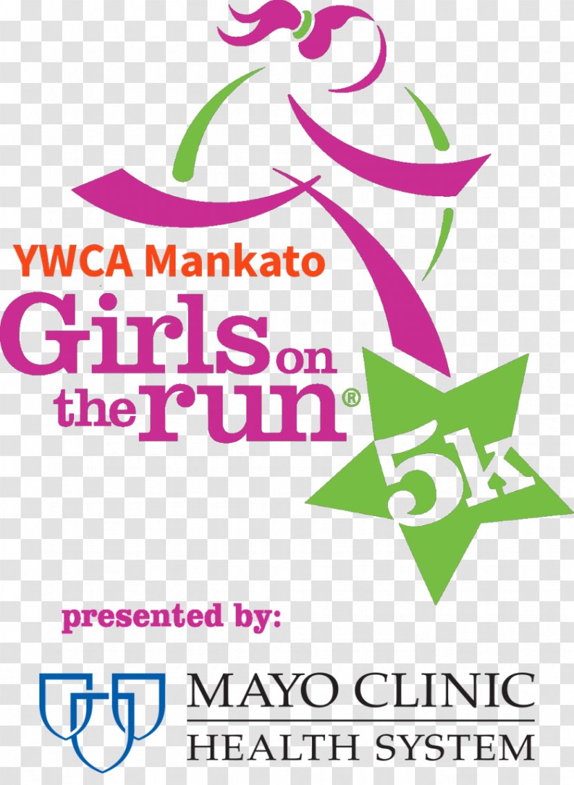 Clip Art Brand Mayo Clinic Logo Pink M - Marathon Race Transparent PNG