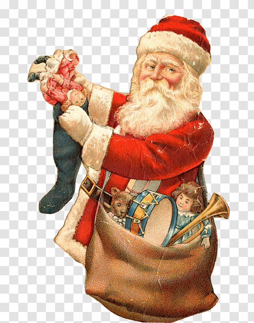 Ded Moroz Santa Claus Snegurochka Christmas Ornament Transparent PNG