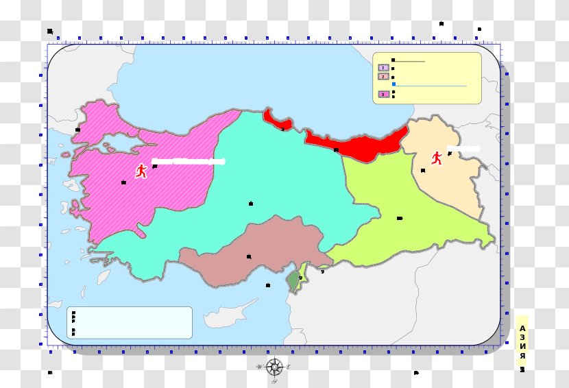 Empire Of Nicaea Eastern Roman Emperor Komnenos Михаил - Greek - Turkey Map Transparent PNG