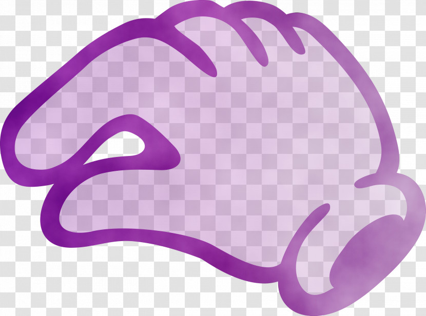 Violet Purple Hand Sports Gear Paw Transparent PNG