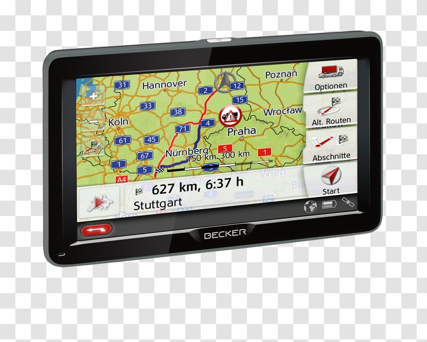 Automotive Navigation System Car GPS Systems - Gps Device Transparent PNG