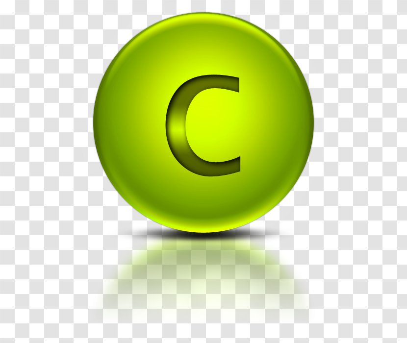 Green Circle Wallpaper - Product Design - Letter C Transparent PNG