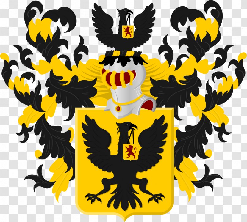 Dutch East Indies Tjarda Van Starkenborgh Groningen Nobility Coat Of Arms - Yellow Transparent PNG