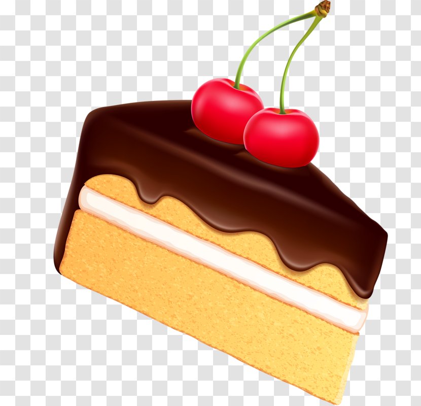 Birthday Cake Chocolate Cupcake Frosting & Icing Ice Cream - Piece Transparent PNG