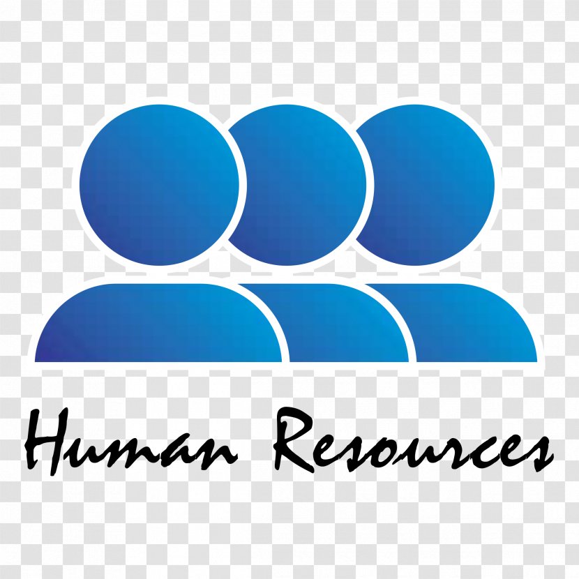 Human Resource Image Logo Product Design - Blue - Organitation Transparent PNG