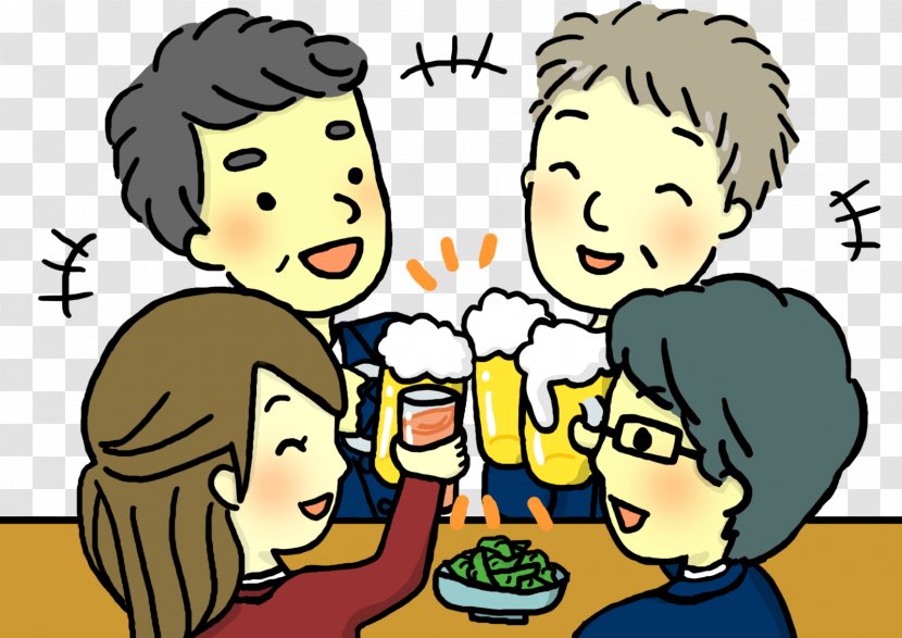 Marriage Banquet Korean Language Party Meal - Watercolor - Cartoon Transparent PNG