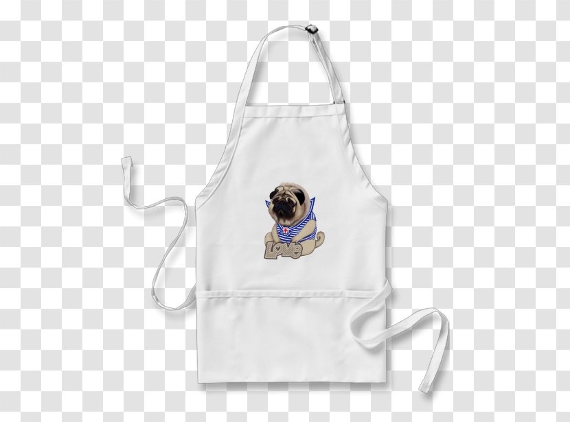 Barbecue Apron T-shirt Fever Chef Grilling - Silhouette - Pug Mugs Etsy Transparent PNG