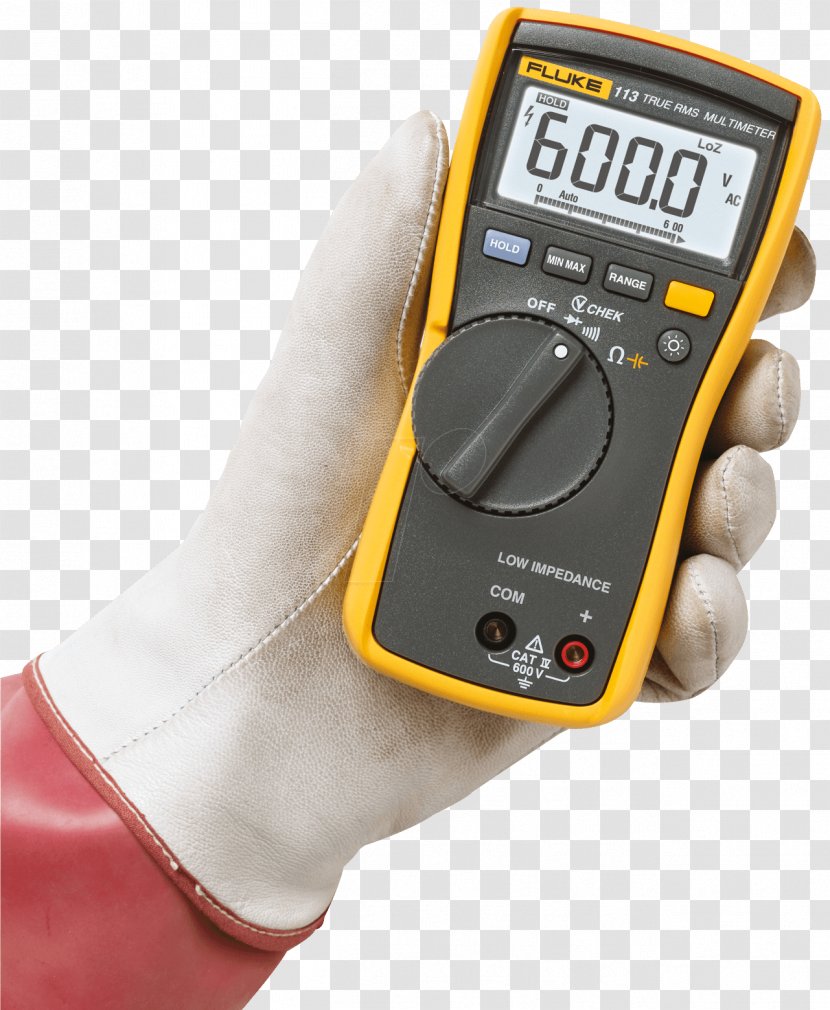 Fluke Corporation Digital Multimeter True RMS Converter Calibration - Electric Potential Difference - Tool Transparent PNG