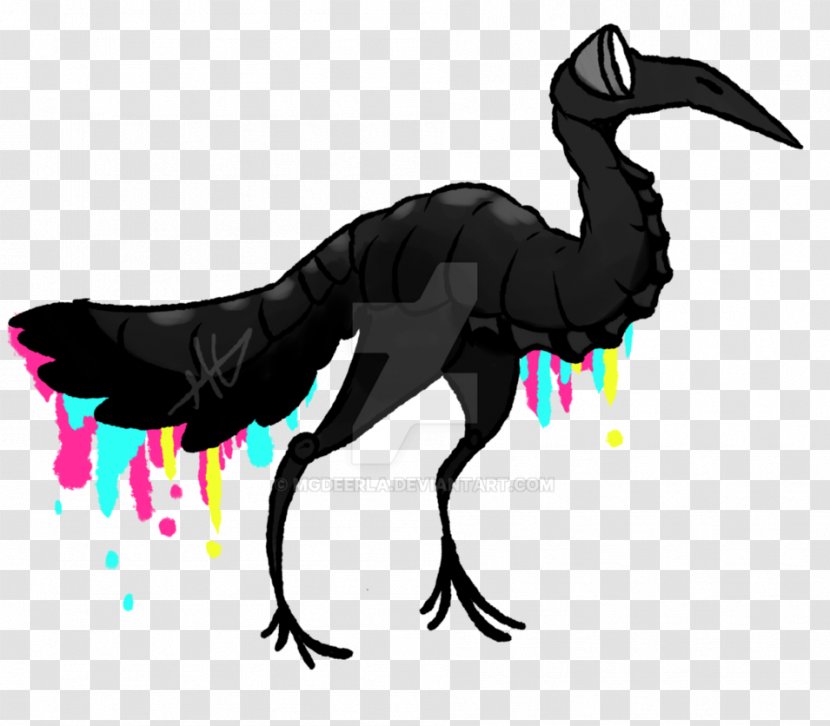 Beak Nameless Bird Feather Velociraptor - Wing Transparent PNG
