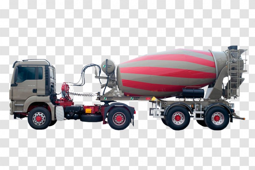 Car Betongbil Cement Mixers Concrete Truck - Mixer Transparent PNG