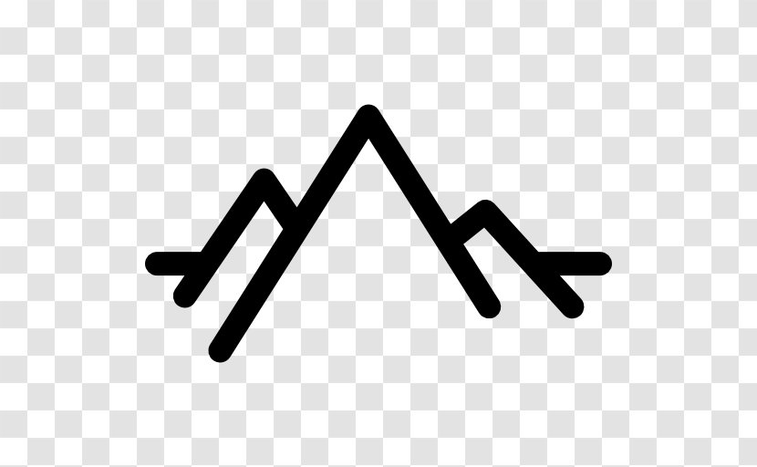 Flag Mountain Himalayas - Black And White - Peak Transparent PNG