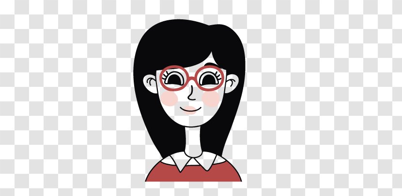 Cartoon Download Adobe Illustrator - Heart - Girls Avatar Transparent PNG