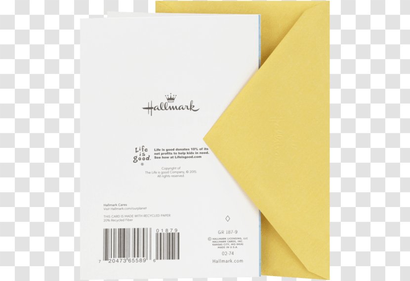 Paper Brand Hallmark Cards - Birthday - Graduation Card Transparent PNG