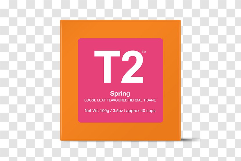 Tea Logo T2 Brand Font - Gift Transparent PNG