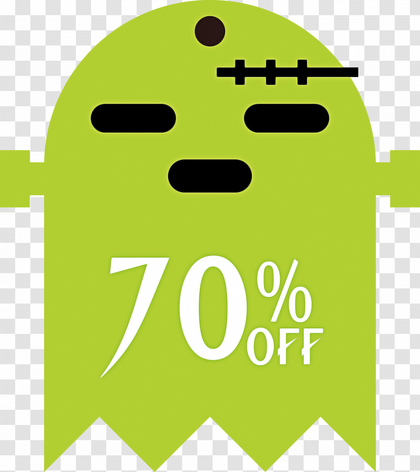 Halloween Discount Halloween Sales 70% Off Transparent PNG