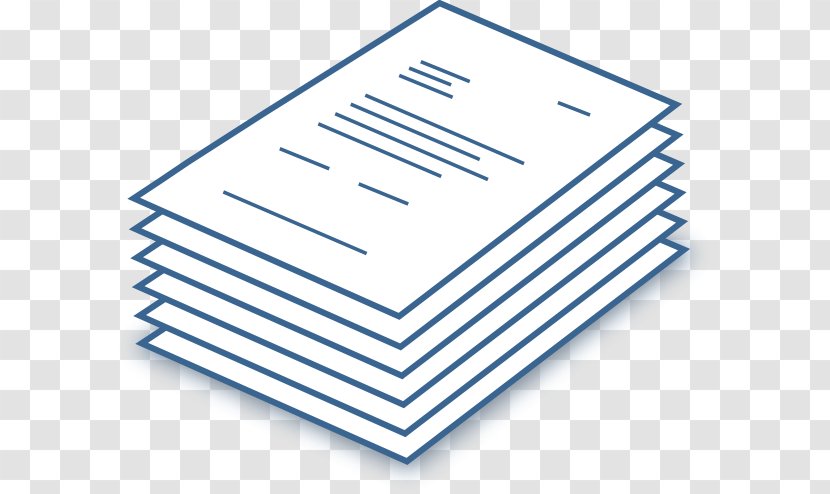 Paper Clip Art Printing File Folders Document - Stack Vector Transparent PNG