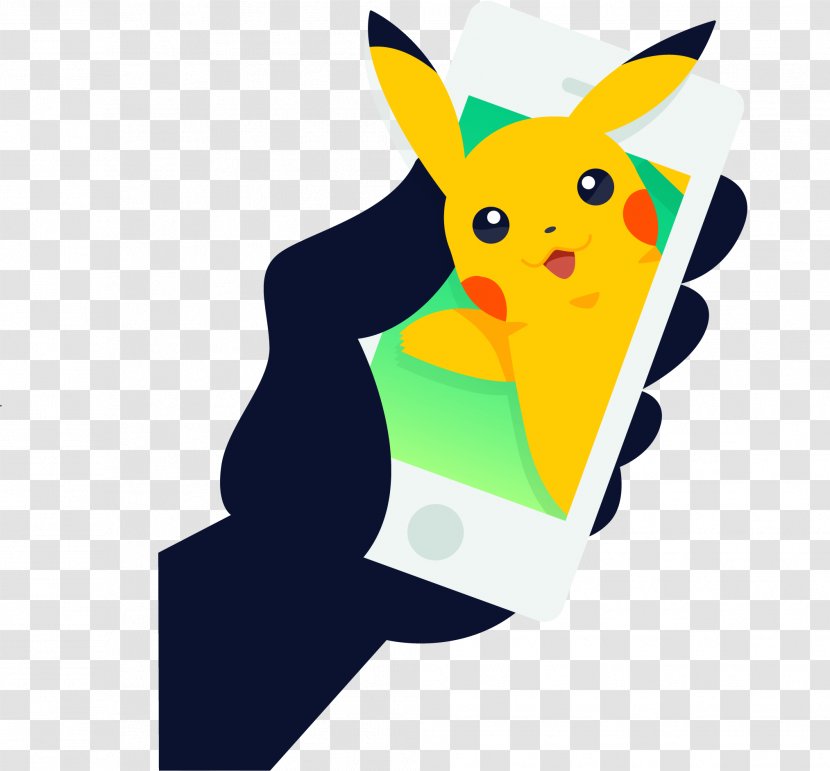 Pokémon GO Pikachu Pocket Monsters Illustration - Yellow - Vector Pet Wizard Transparent PNG