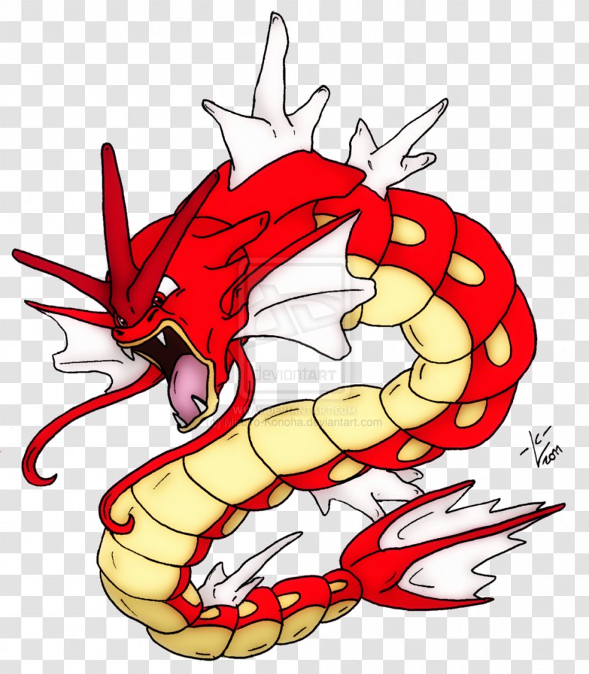 Pokémon Gold And Silver HeartGold SoulSilver Gyarados - Cartoon - Pokemon Go Transparent PNG