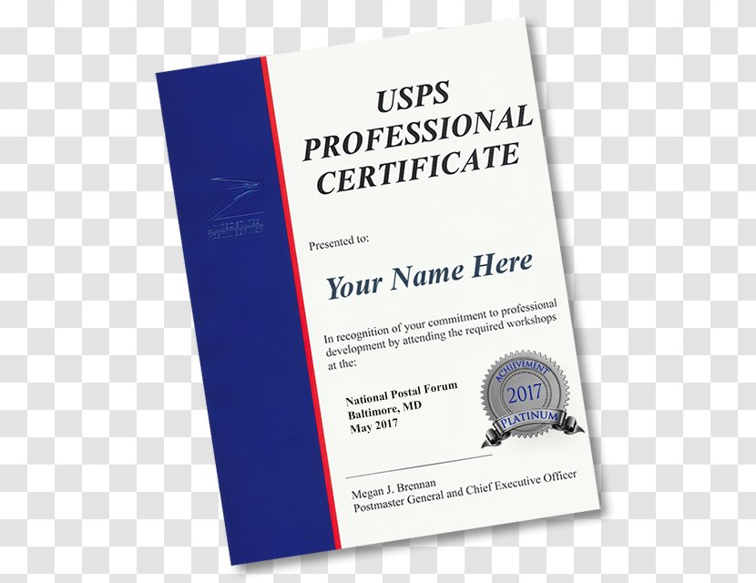 Professional Certification Training Development - Text - Certificate Transparent PNG