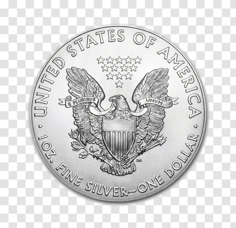 American Silver Eagle Bullion Coin - Liberty Medal Transparent PNG