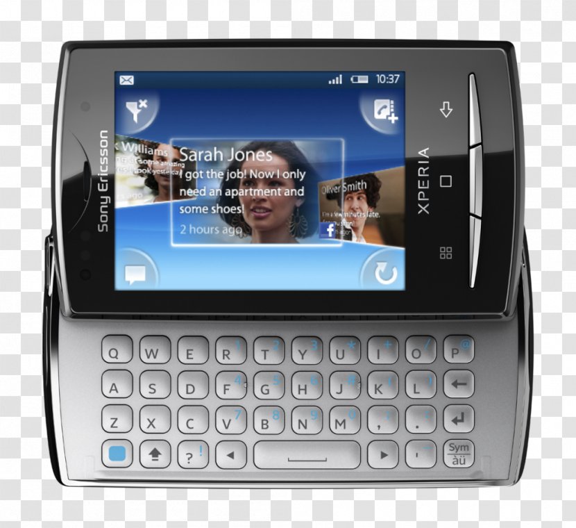 Sony Ericsson Xperia X10 Mini Pro - Gadget - Smartphone Transparent PNG
