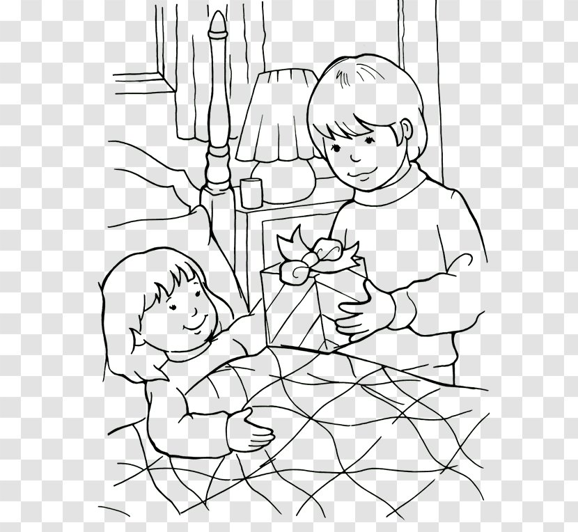 Coloring Book Friendship Child Primary The Church Of Jesus Christ Latter-day Saints - Flower - Sick Children Transparent PNG