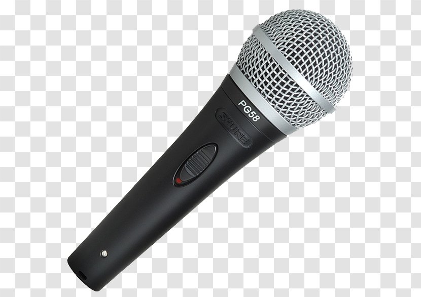 Shure Microphone Pg58 PG58 XLR Connector - Watercolor - SM58 Transparent PNG