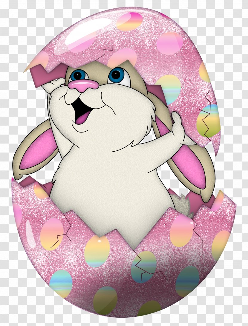Easter Bunny Egg Hunt Clip Art - Cute In Transparent Clipart Transparent PNG