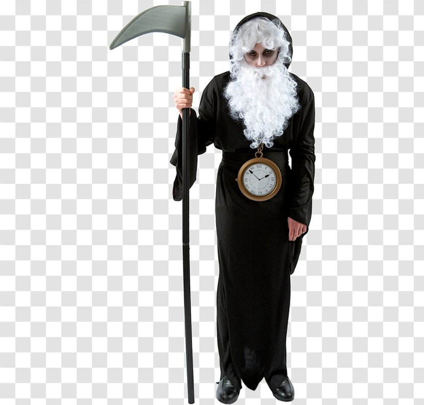 Costume Party Father Time Halloween - Child Transparent PNG