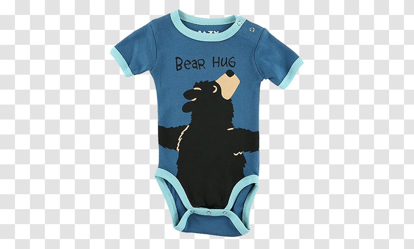 T-shirt Bear Hug Nightshirt - Blue Creeper Transparent PNG