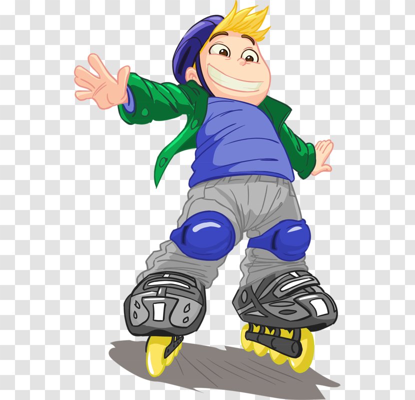 Roller Skating Skates Ice Skateboarding - Sports Equipment - Boy Transparent PNG