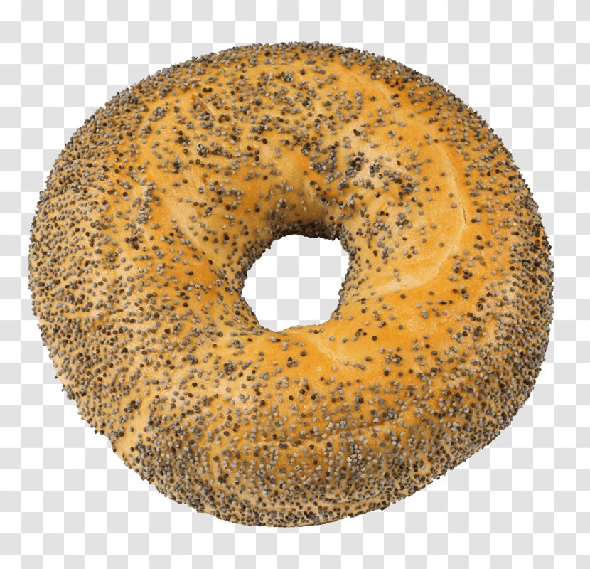 Bagel Donuts Poppy Seed American Muffins Breakfast - Dish Transparent PNG